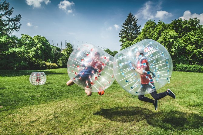 #1 Bubble Football games in Warsaw - Photos and slow-motion footage: taking the chaos home