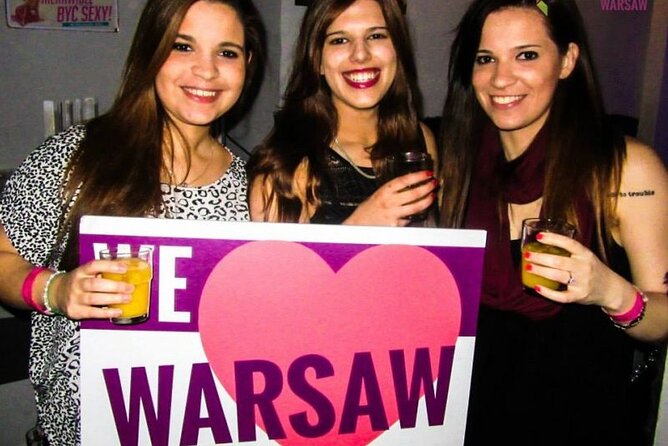 #1 Pub Crawl Warsaw with Optional Premium 1 Hour Open Bar - Drinking Games and Local Hosts: Meeting People Fast