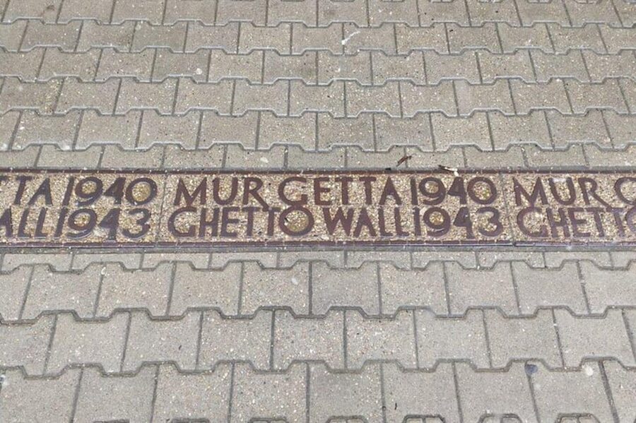 A unique walking tour of Jewish Warsaw -- past and present - Pomnik Umschlagplatz: where 300,000 Jews were transported to Treblinka