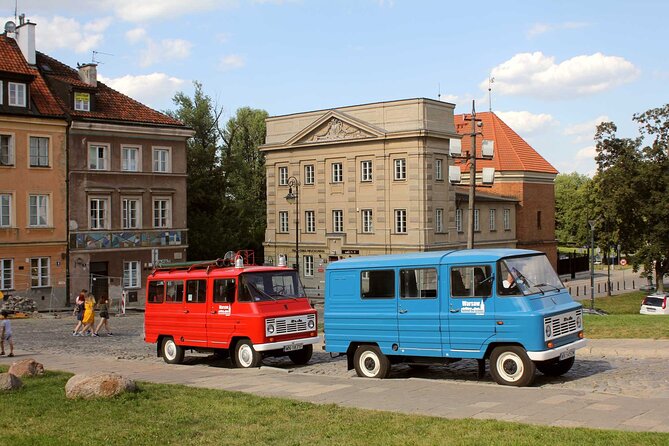 Best of Warsaw - private tour by retro minibus with hotel pickup - Barbican Walls: Seeing What Remained After the War