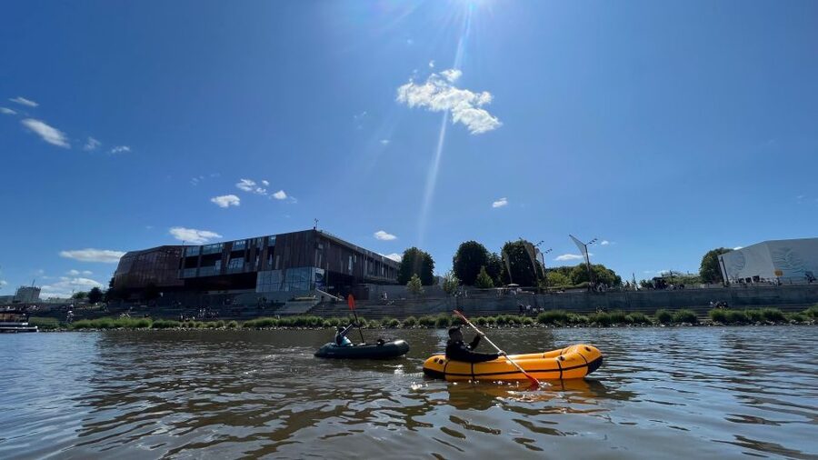 Packrafting kayaking guided tour Vistula river Warsaw Poland - Your guide (Piotr) and the stories you’ll actually remember