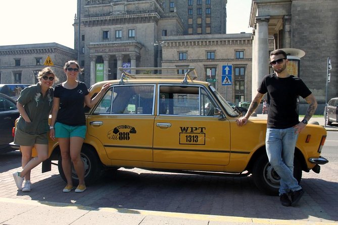 Private Tour: Warsaw City Sightseeing by Retro Fiat - Retro Fiat 125p pickup and the feel of the ride