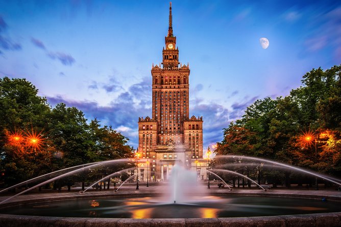 Quick - 3 hour - Overview of Warsaw - Communism-era contrasts and the modern seat of power
