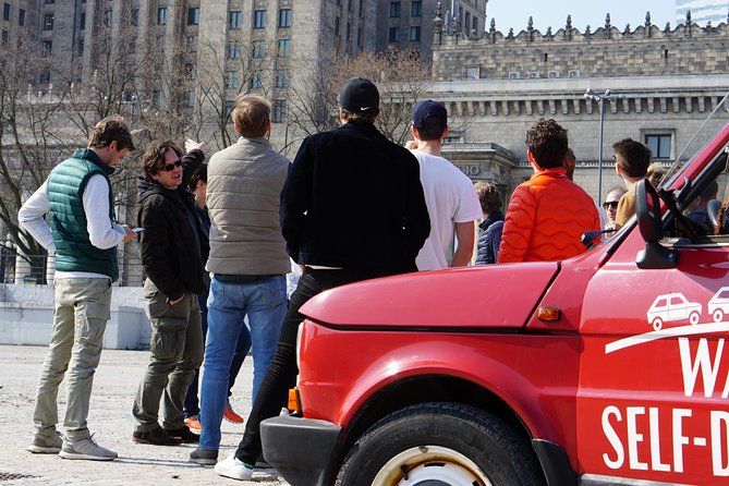 Retro Fiat Self-Drive Tour in Warsaw - Old Town on the Royal Route: Rebuilt After World War II