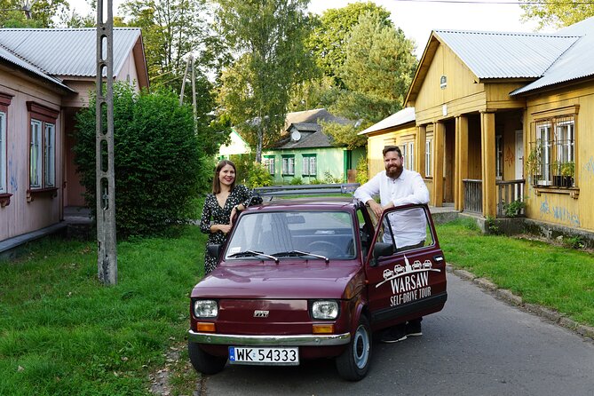 Retro Fiat Self-Drive Undisovered Tour in Warsaw - Stop 4: Stare Bielany (interwar neighborhood and gas lanterns)