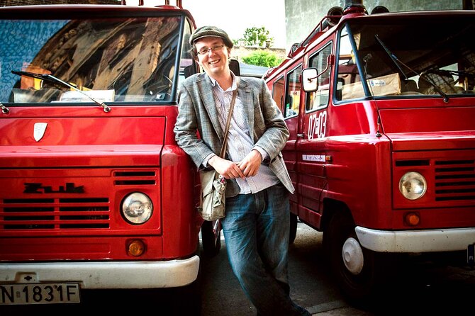 Warsaw Behind the Scenes - small group tour with hotel pickup - Getting Picked Up and Riding in a Zuk Minibus