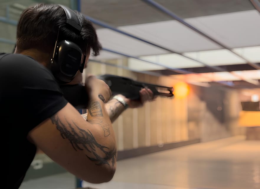 Warsaw: Best Indoor Shooting Range Experience - Getting there: near Chopin Airport and easy meals nearby