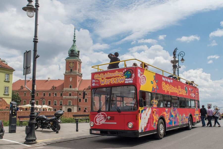 Warsaw: City Sightseeing Hop-On Hop-Off Bus Tour - How to use the Red and Blue routes like a local