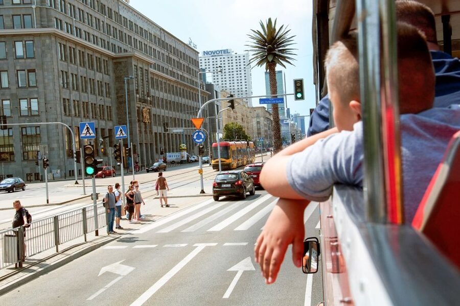 Warsaw: City Sightseeing Hop-On Hop-Off Bus Tour - Audio guide and headphones: great when they work