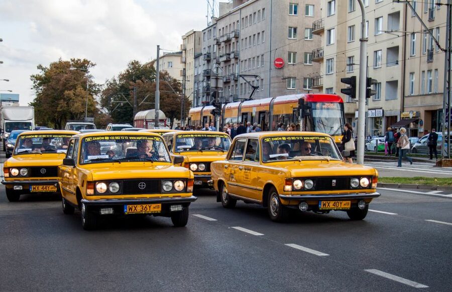 Warsaw Communism Private Tour in a Retro Fiat - Constitution Square and working-class housing: Communism up close
