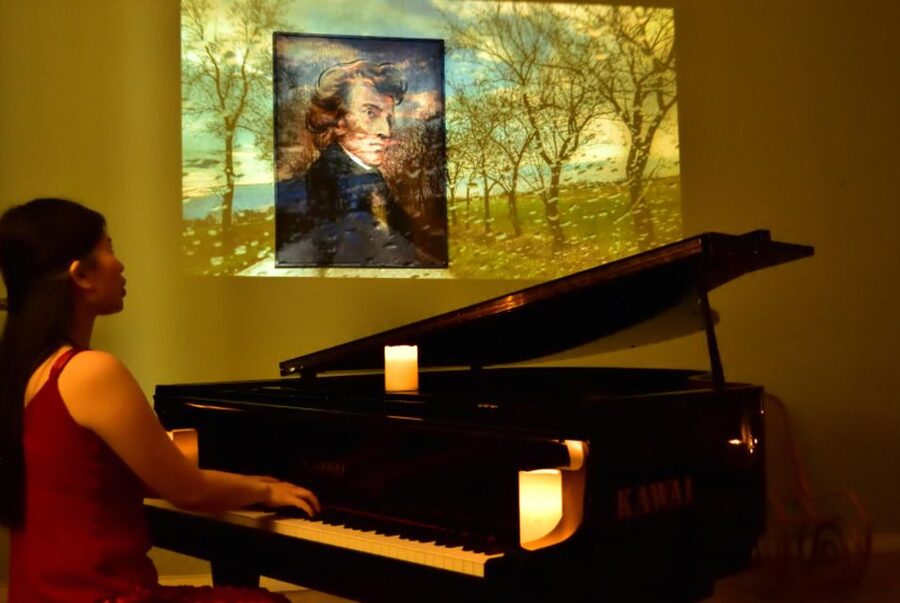 Warsaw Concert: Chopin – Painted by Candlelights with Wine - Candlelight and sound: what the room does to the music