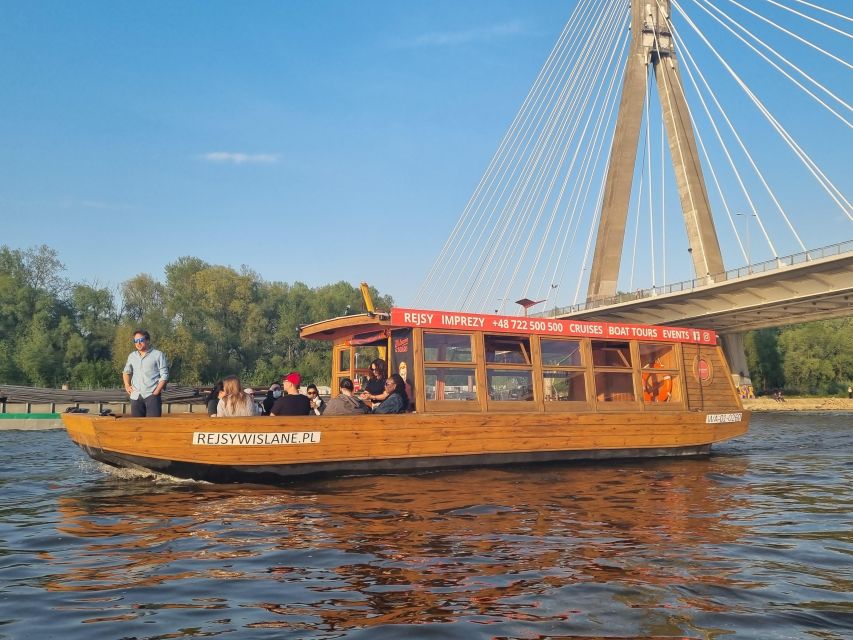 Warsaw: Evening Vistula Cruise with Welcome Drink - Meeting at the Mermaid Monument: find the riverside steps