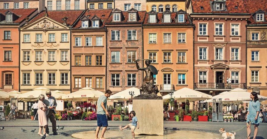 Warsaw: Old and New Town Private Walking Tour - Krasinski Palace, the Supreme Court, and the Warsaw Uprising monument