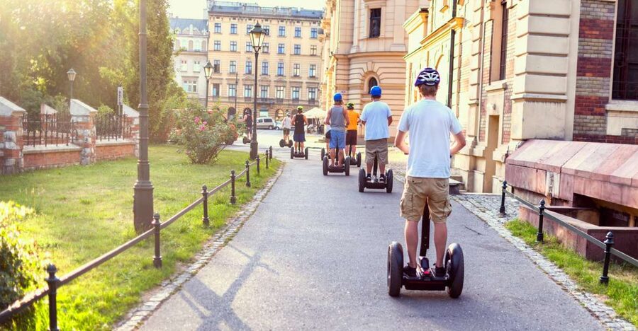 Warsaw Old Town 1.5-Hour or Full 3-Hour Segway Tour - First gear: the Segway training that makes the tour work
