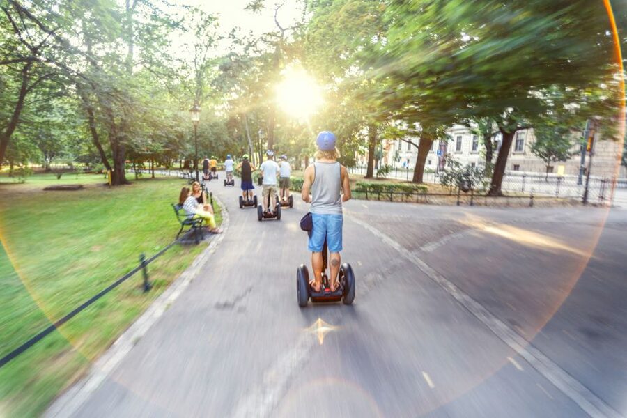 Warsaw Old Town 1.5-Hour or Full 3-Hour Segway Tour - Multimedia Fountain Park: a break from pure old-world sights