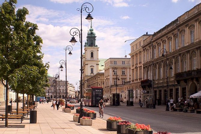 Warsaw Old Town with Royal Castle + Wilanów Palace: PRIVATE TOUR /inc. Pick-up/ - Old Town and the Royal Route: siren fountain orientation in a short walk