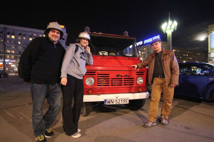 Warsaw: WWII Private Tour by Retro Minibus with Hotel Pickup - Archival Photographs: Then-and-Now Comparisons That Stick