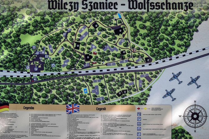 Wolfs Lair "Hitler's Headquarters" - Full Day Tour from Warsaw by private car - Time, Walking, and What to Pack for a 12-Hour Day